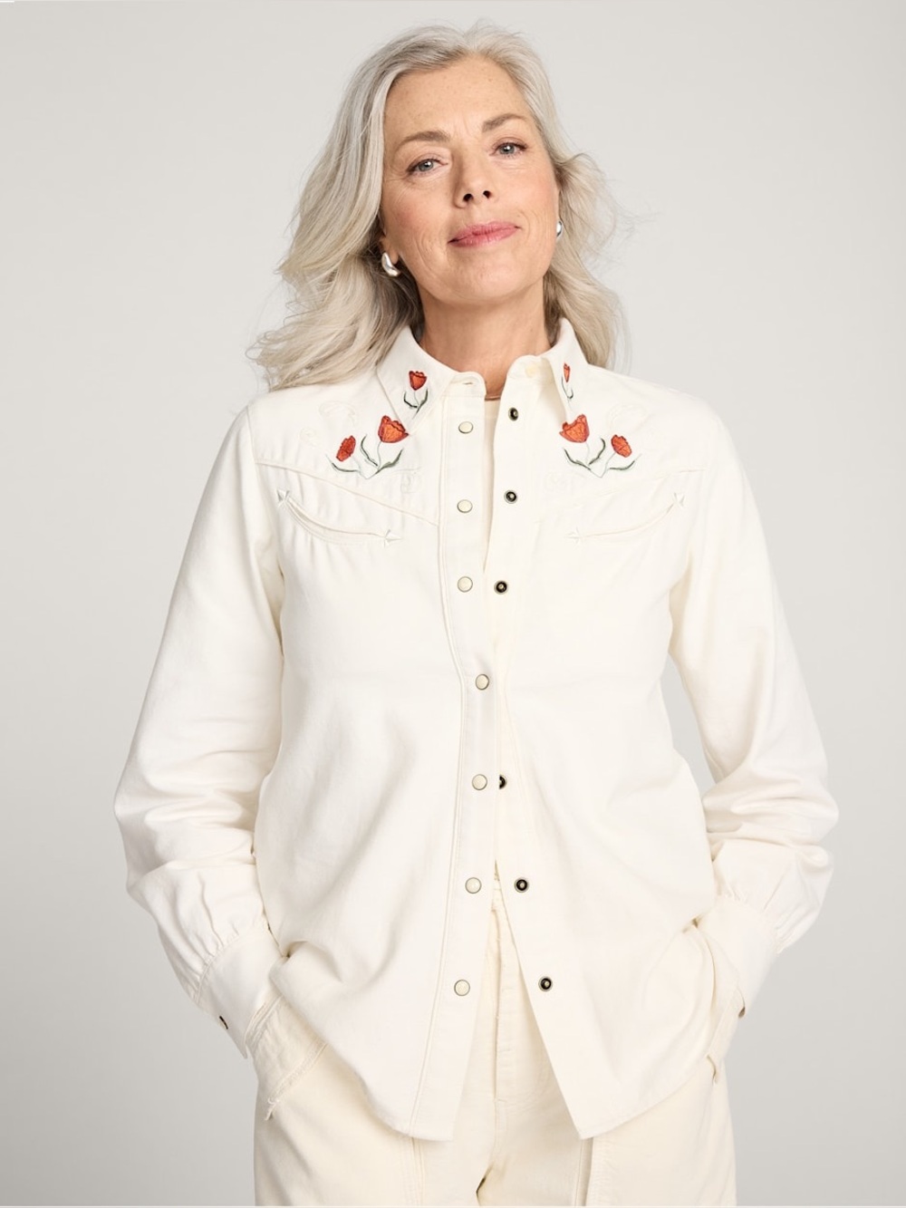 PENDLETON EMBROIDERED WESTERN SHIRT, Size Small, 100% Cotton